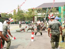 Semarak HUT RI ke-81: Soliditas Mewarnai Lomba Tradisional Kodim 0813 Bojonegoro