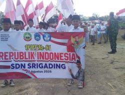 Semarak HUT RI ke-81, 12 Peserta Meriahkan Karnaval Desa Srigading Ngawen Blora