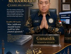 Pemred Duta Peristiwa Sampaikan Ucapan Maulid Nabi 1448 H: Momentum Meneladani Akhlak Rasulullah SAW