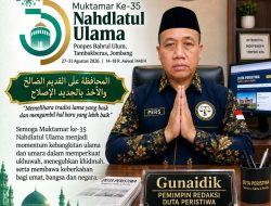 Muktamar NU ke-35, Momentum Penguatan Nilai Aswaja dan Persatuan Umat