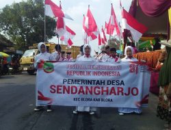 Akhir Agustus Memuncak, Karnaval HUT RI ke-81 Desa Sendangharjo Blora Berlangsung Meriah dan Penuh Warna