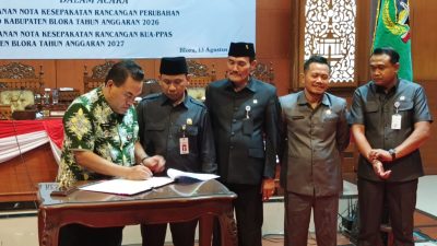 DPRD dan Pemkab Blora Sepakati KUA-PPAS Perubahan 2026 dan KUA-PPAS 2027