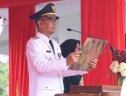 Upacara HUT Ke-81 RI di Bojonegoro Digelar di Alun-alun, Parade Marching Band dan Formasi Paskibraka Meriahkan Perayaan