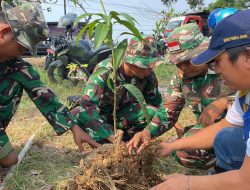 Peringati HUT ke-81 TNI, Kodim 0721/Blora Tanam 1.000 Pohon di Embung Sendangsari