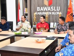 Bawaslu Blora dan Satpol PP Perkuat Sinergi Jaga Kualitas Demokrasi