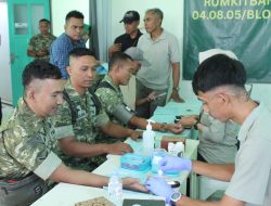 Sambut HUT Ke-81 TNI, Kodim 0721/Blora Gelar Bakti Sosial Kesehatan