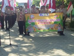 Estafet Tunas Kelapa 2026 Kwarda Jateng Dimulai dari Blora, Semangat Pramuka Digaungkan Menuju Indonesia Emas 2045