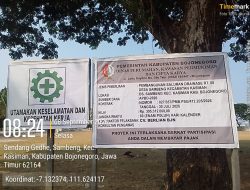 Drainase RT 08 Desa Sambeng Disorot, Diduga Dikerjakan Asal-asalan dan Minim Pengawasan