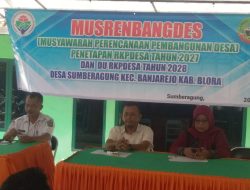Musrenbangdes Sumberagung Bahas APBDes Perubahan 2026 hingga RKPDes 2027–2028, Dana Desa Minim Jadi Sorotan