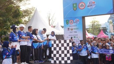 Ribuan Warga Semangat Ikuti Medikrun Bojonegoro 2026, Diberangkatkan Wakil Bupati Nurul Azizah