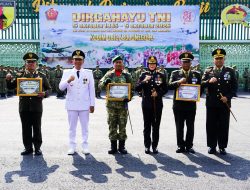 Dandim 0813 Bojonegoro Pimpin Upacara HUT ke- 81 TNI