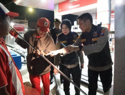Kapolres Bojonegoro Cek SPBU dan Patroli Jogo Omah, Pastikan Distribusi BBM Lancar