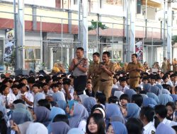 Peduli Pendidikan, Kapolresta Malang Kota Tanamkan Wasbang dan Cegah Kenakalan Remaja kepada Siswa SMKN 4
